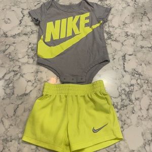 Nike Onesie and Shorts
